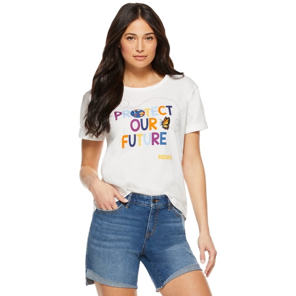 Sofia Jeans by Sofia Vergara Women's KOATI Graphic T-Shirt