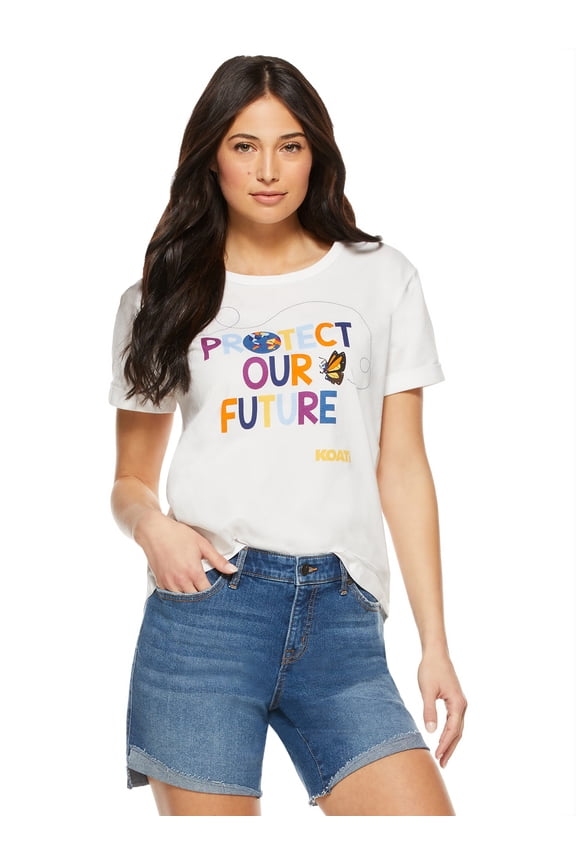 Sofia Jeans by Sofia Vergara Women's KOATI Graphic T-Shirt