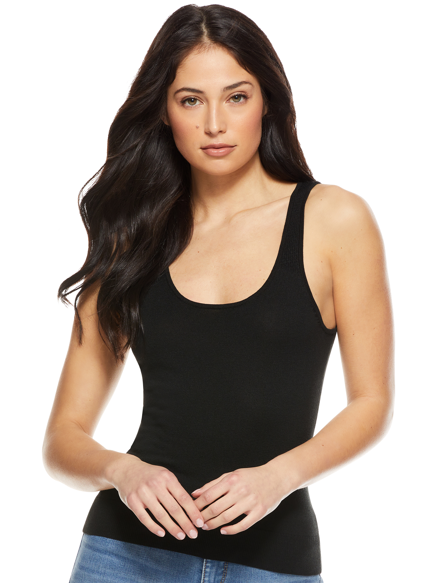 Sofia Jeans by Sofia Vergara Women’s Sleeveless Knit Tank Top