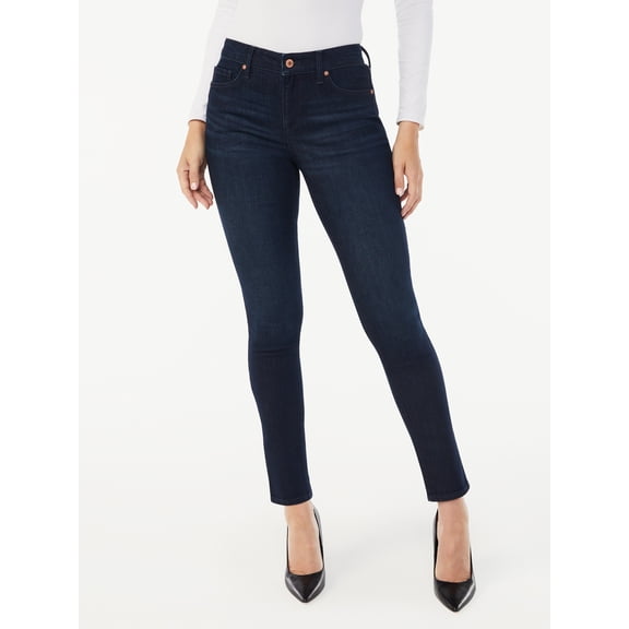 Sofia Jeans by Sofia Vergara Women's Sofia Mid Rise Ankle Raw Hem Jeans, Sizes 0-20