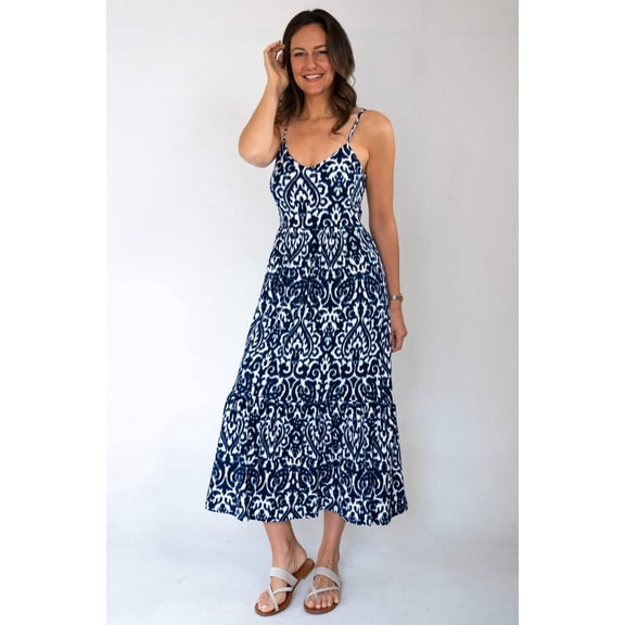 Sofia Printed Tier Dress