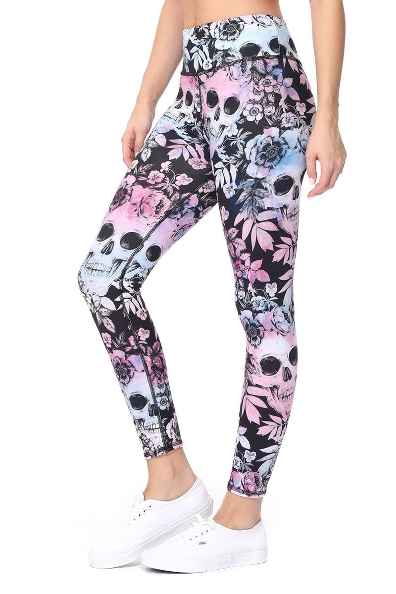 Sofia Sugar Skulls 7 8 Legging Regular Waist FINAL SALE
