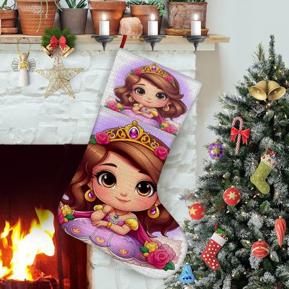 Sofia Themed Christmas Socks