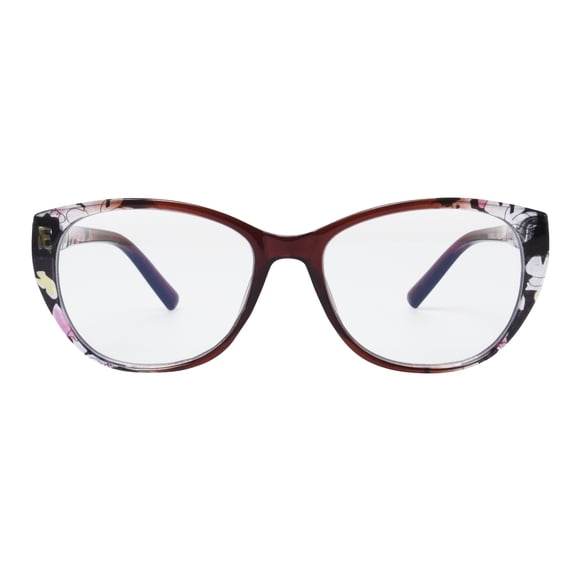 Sofia Vergara Berry Floral Cat Eye Reader 1.75