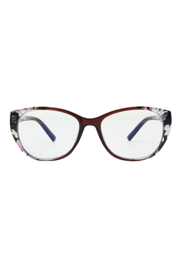 Sofia Vergara Berry Floral Cat Eye Reader 2.50