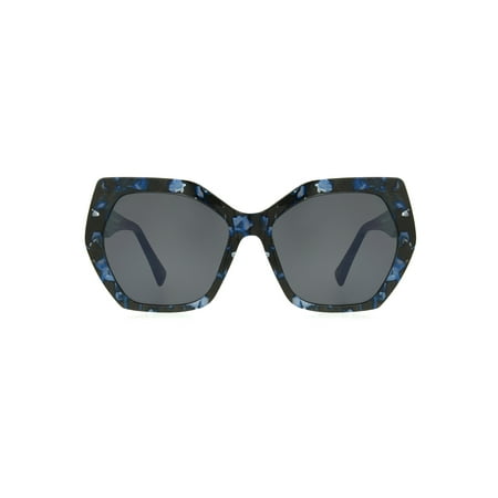 Sofia Vergara Ladies Geo Blue Sunglasseses
