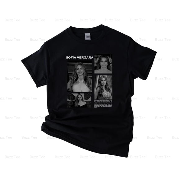 Sofia Vergara The Vintage Fan Of The Actress Tribute Gift V50969 New Unisex T-Shirt, up to 5XL