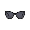 thumbnail image 1 of Sofia Vergara Women's Cat Eye Black Adult Sunglasses, 1 of 3