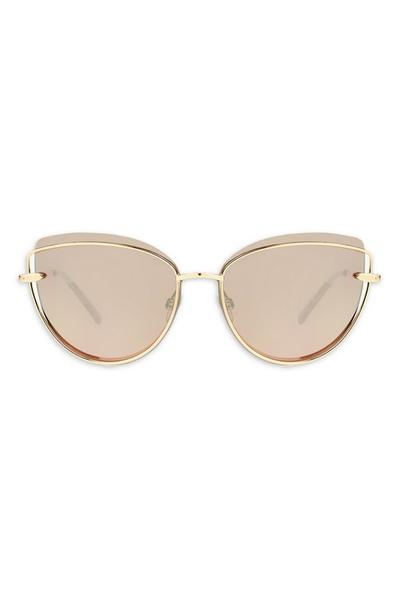 Cat Eye Rose Gold Sunglasses