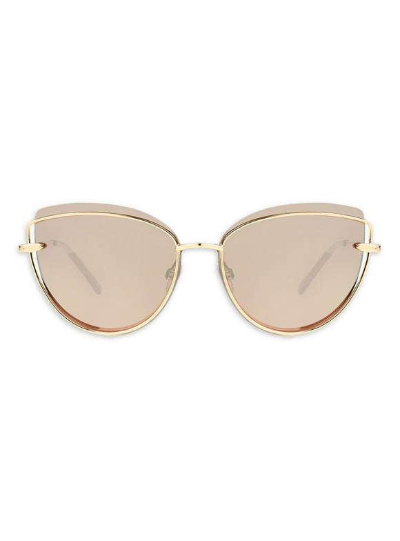 Cat Eye Rose Gold Sunglasses