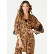 Sofia Vergara Women’s Lace Robe with pockets, Women’s