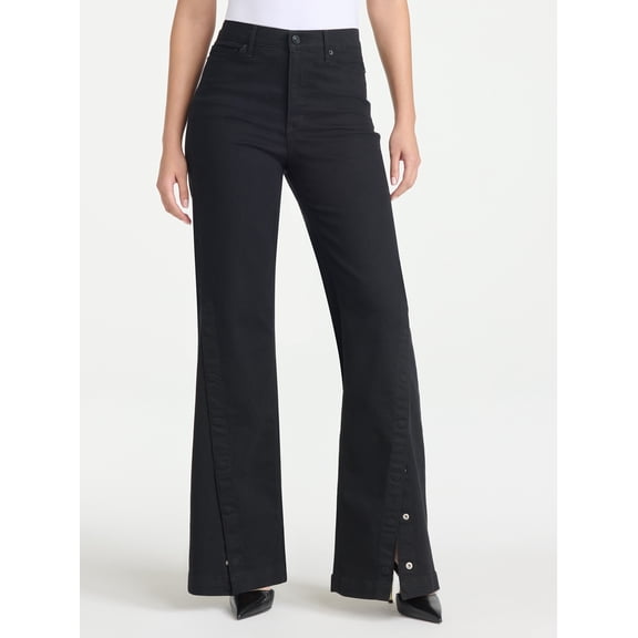 Sofia Vergara Women's and Women's Plus Size Margot Snap Wide Leg Sizes 0-26W