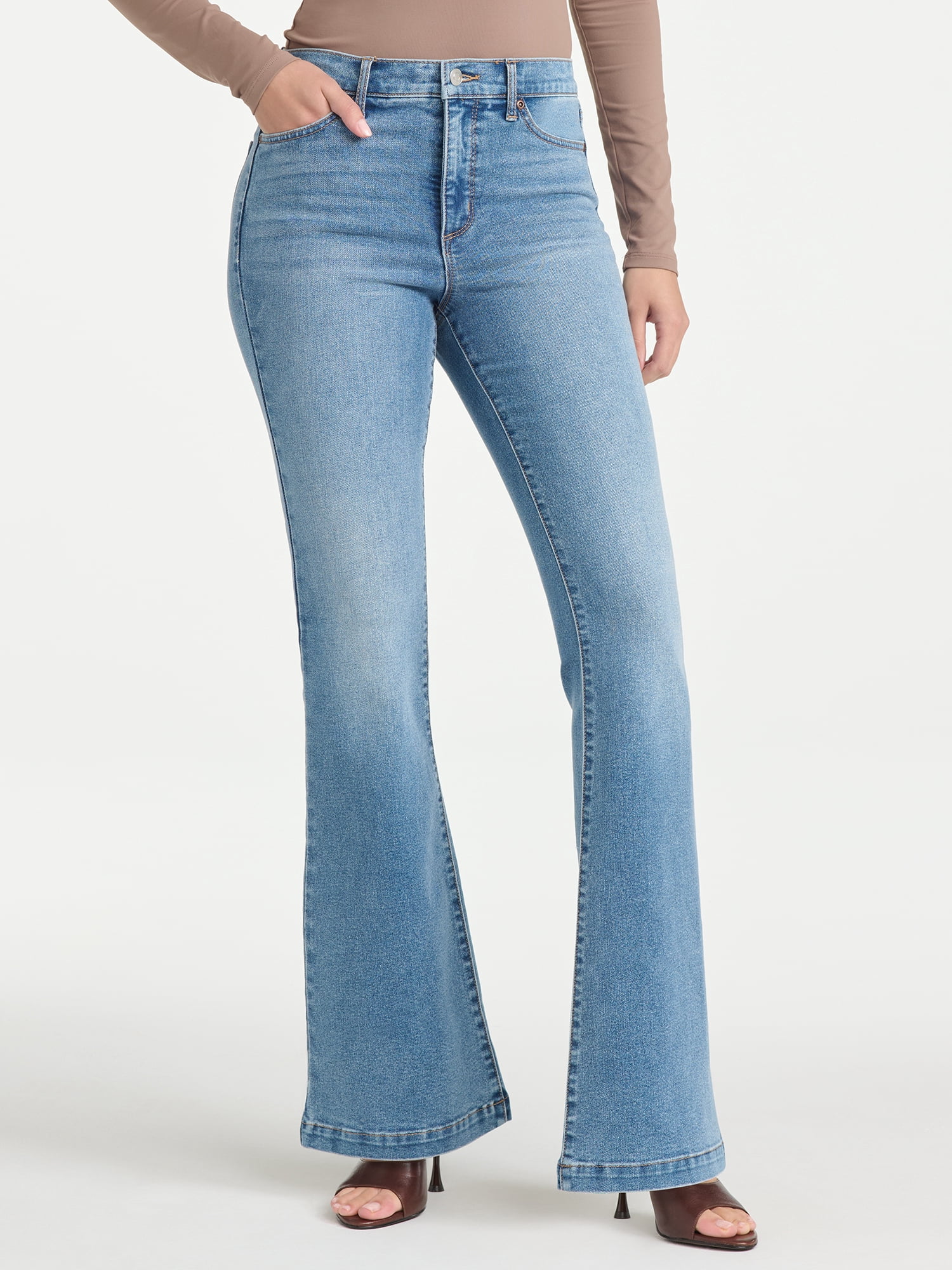 Sofia Vergara Women's Melissa High Rise Flare, Sizes 0-20