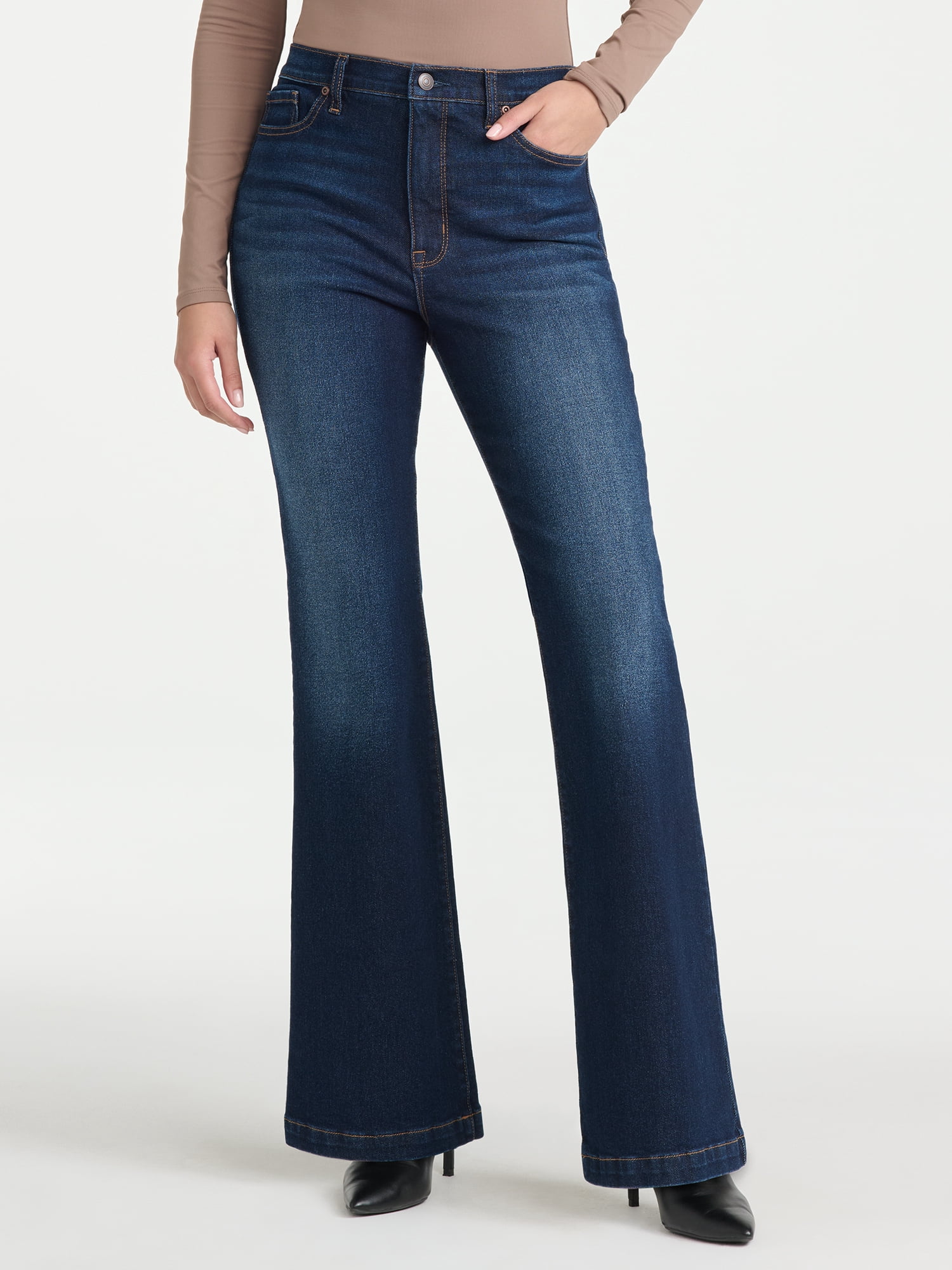 Sofia Vergara Women's Melissa High Rise Flare, Sizes 0-20