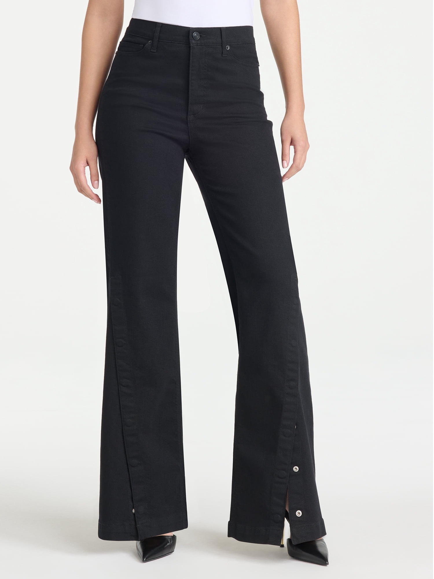 Sofia Vergara Women's and Women's Plus Size Margot Snap Wide Leg Sizes 0-26W