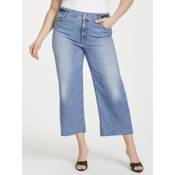 Sofia Vergara Women's Plus Size Margot Super Wide Crop Sizes 14W-26W