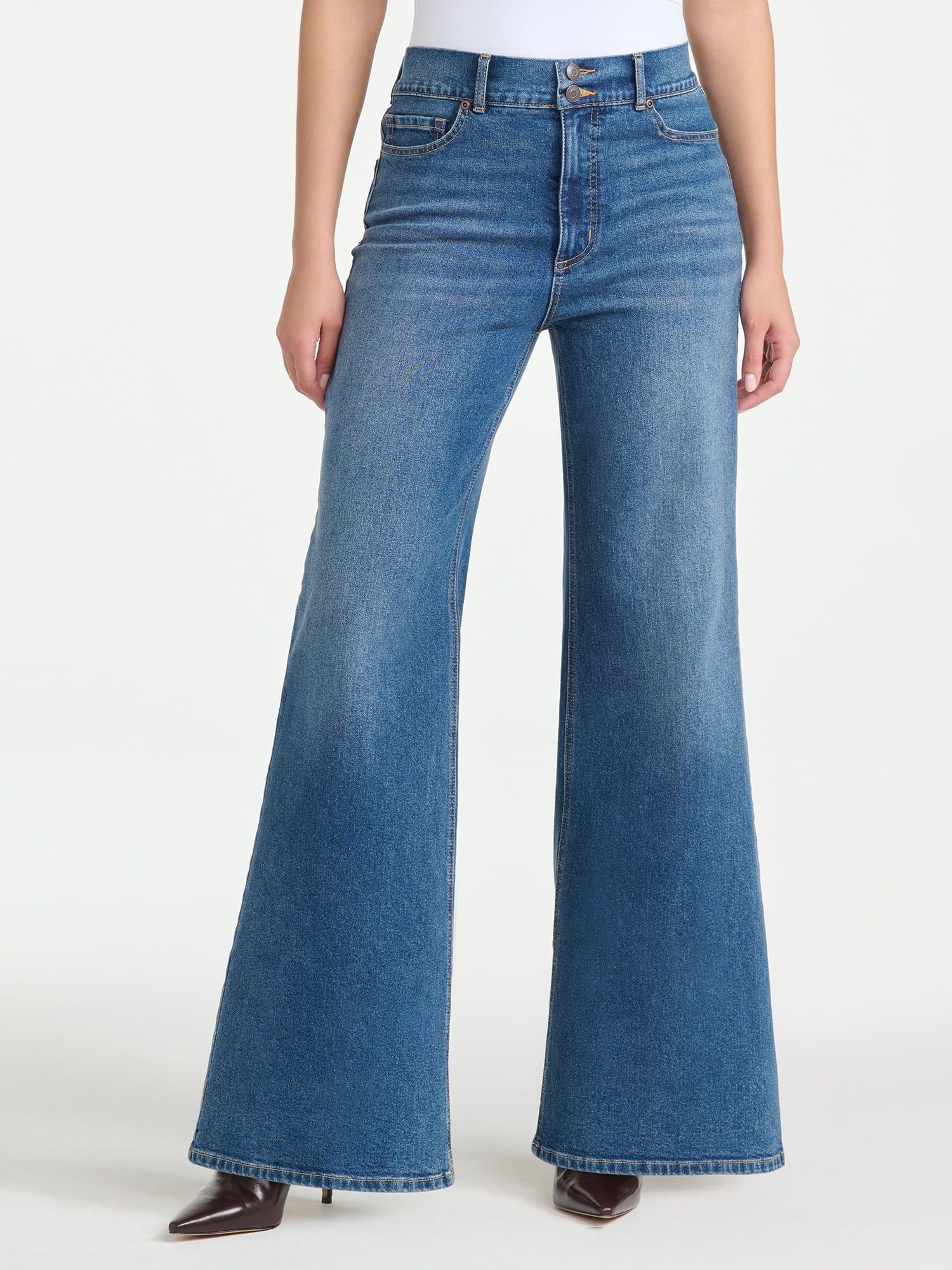 Sofia Vergara Women's Plus Size Margot Super Wide Leg Sizes 14W-26W