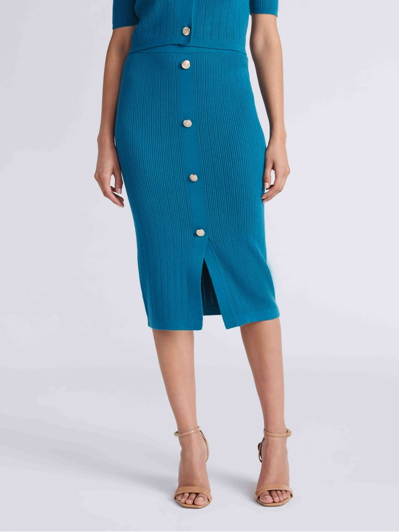 Sofia by Sofia Vergara Women's Pull On Sweater Skirt, Sizes XS - Main Image