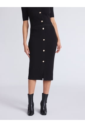 Sofia by Sofia Vergara Women's Pull On Sweater Skirt, Sizes XS-XXXL