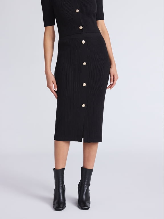 Sofia by Sofia Vergara Women's Pull On Sweater Skirt, Sizes XS-XXXL