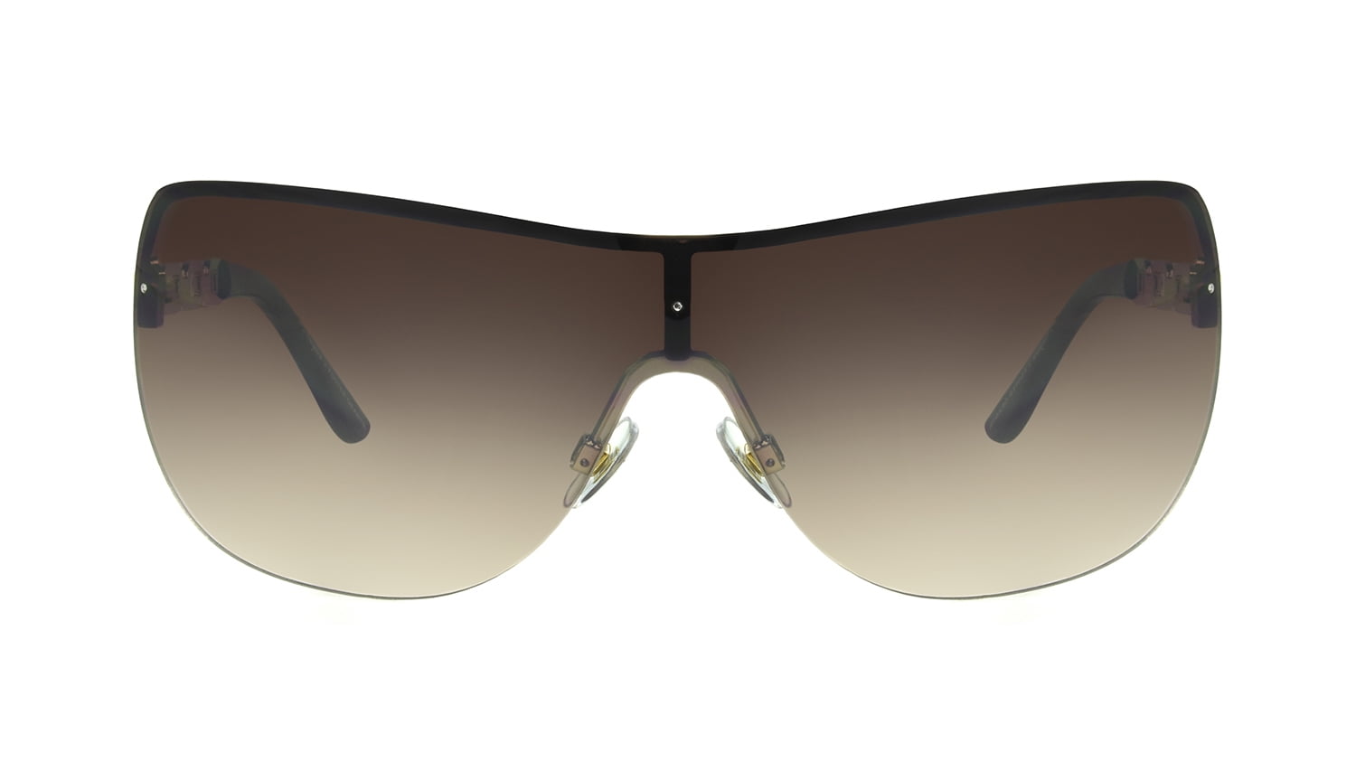 Sofia Vergara X Foster Grant by Sofia Vergara Women's Chain-Link Shield Sunglasses, Black