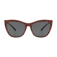 thumbnail image 1 of Sofia Vergara X Foster Grant by Sofia Leopard Women's Cat-Eye Sunglasses, Red/Black, 1 of 8