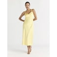 thumbnail image 1 of Sofia by Sofia Vergara Women's Bias Slip Dress, Above Ankle Length, Sizes XS-XXXL, 1 of 4