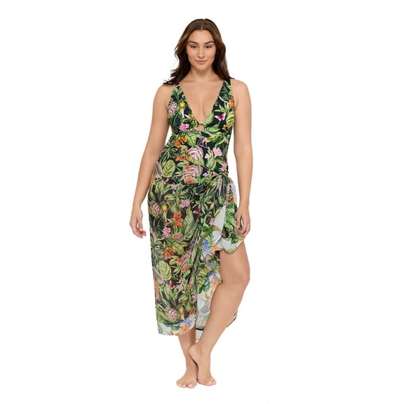 Sofia by Sofia Vergara Women's Cover Up Sarong, One Size