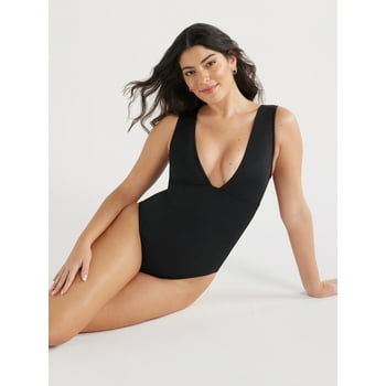 Sofia by Sofia Vergara Women's and Plus Carmen One Piece Swimsuit with Shaping Curvetex®, Sizes XS-3X