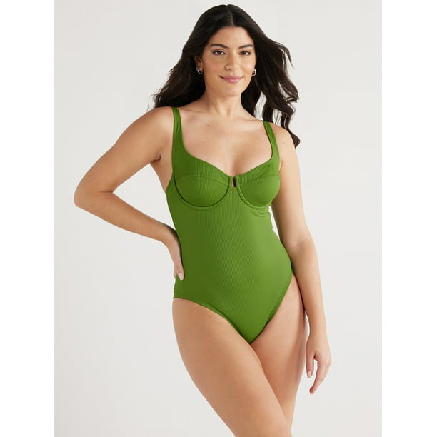 Sofia by Sofia Vergara Women's and Plus Sandra One Piece Swimsuit