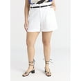 thumbnail image 1 of Sofia by Sofia Vergara Women's and Women's Plus Belted Shorts, Sizes 0-28W, 1 of 5