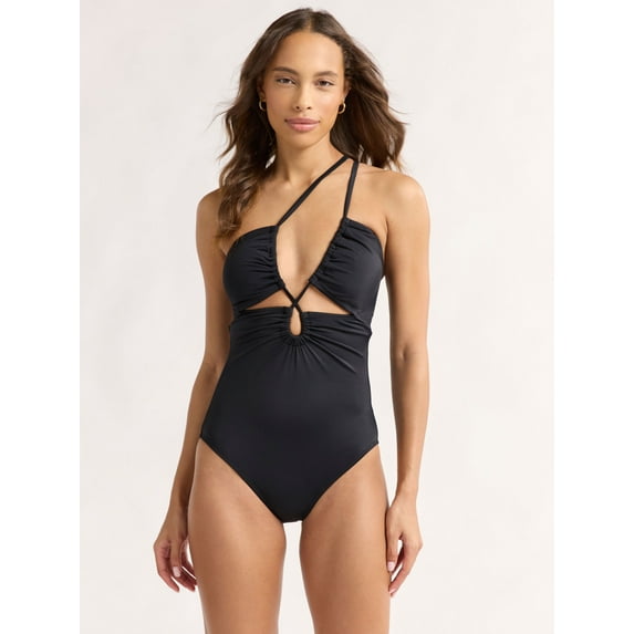 Sofia by Sofia Vergara Women's and Women's Plus Claudia One Piece Swimsuit, Sizes XS-3X