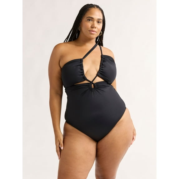 Sofia by Sofia Vergara Women's and Women's Plus Claudia One Piece Swimsuit, Sizes XS-3X