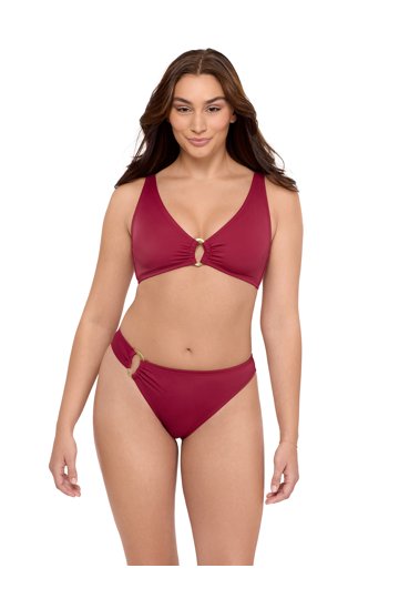 Haut De Maillot De Bain Sofia Vergara - Imprimé Peau De Serpent Bleu, Taille M, Neuf Avec étiquette