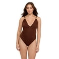 thumbnail image 1 of Sofia by Sofia Vergara Women's and Women's Plus Plunge One-Piece Swimsuit, Sizes XS-2X, 1 of 4