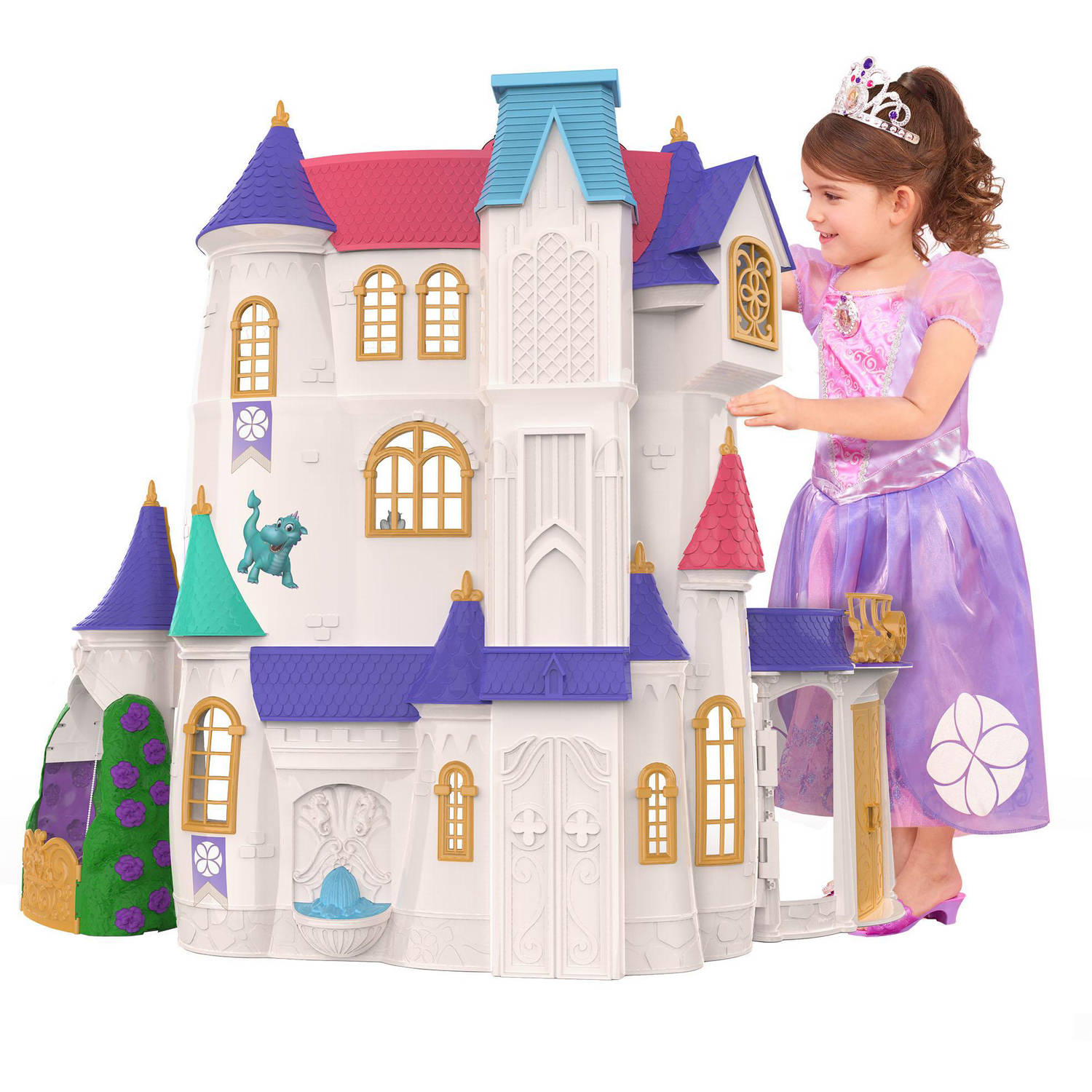 Sofia the First Disney Enchancian Castle Dollhouse - image 1 of 2