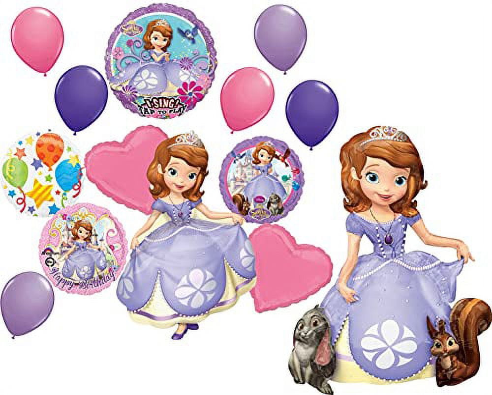 Air-filled Minnie Mouse Foil & Latex Balloon Yard Sign, 5.5ft