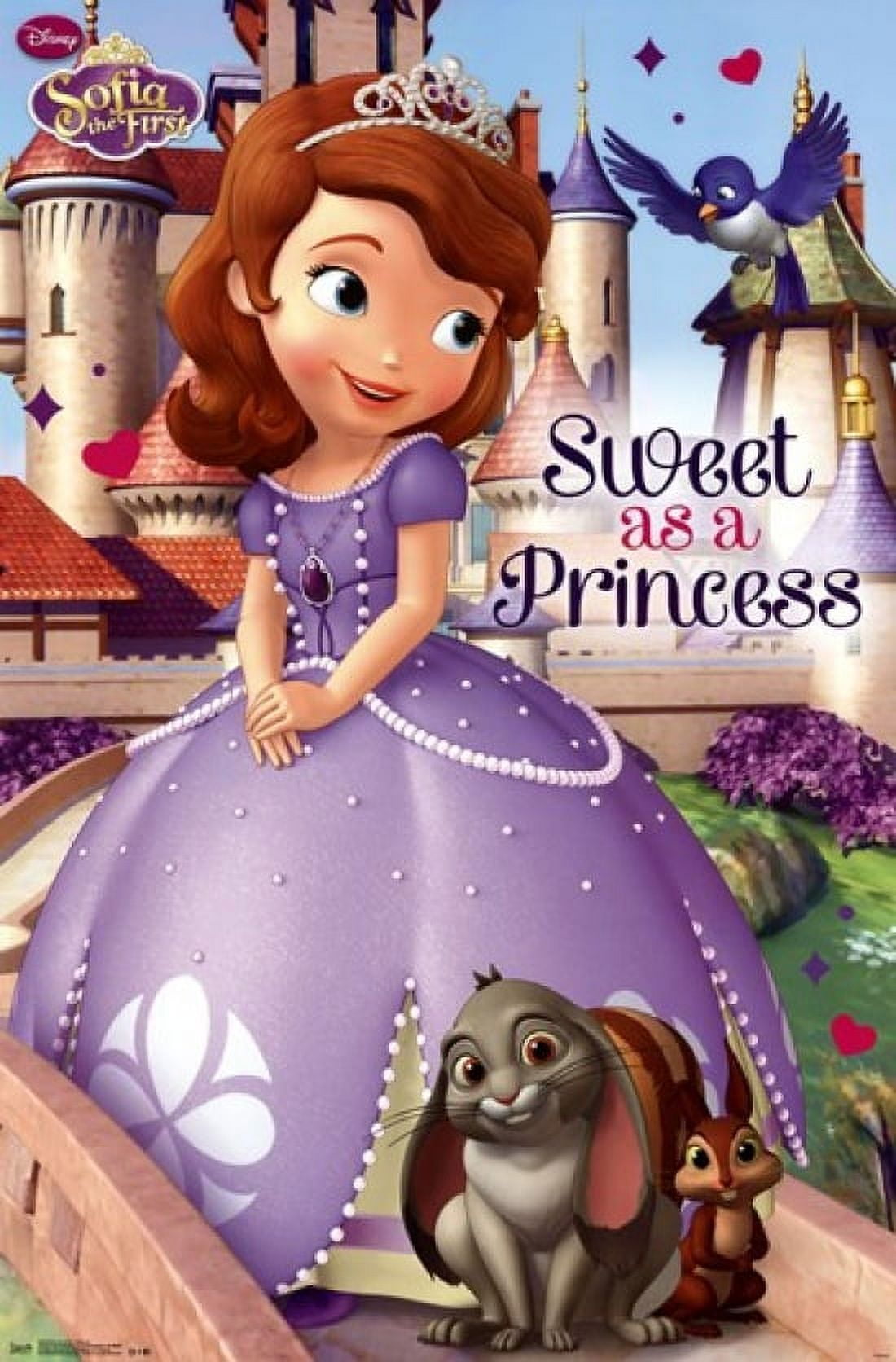 Sofia the First - Princess Laminated Poster Print (24 x 36) - Walmart.com