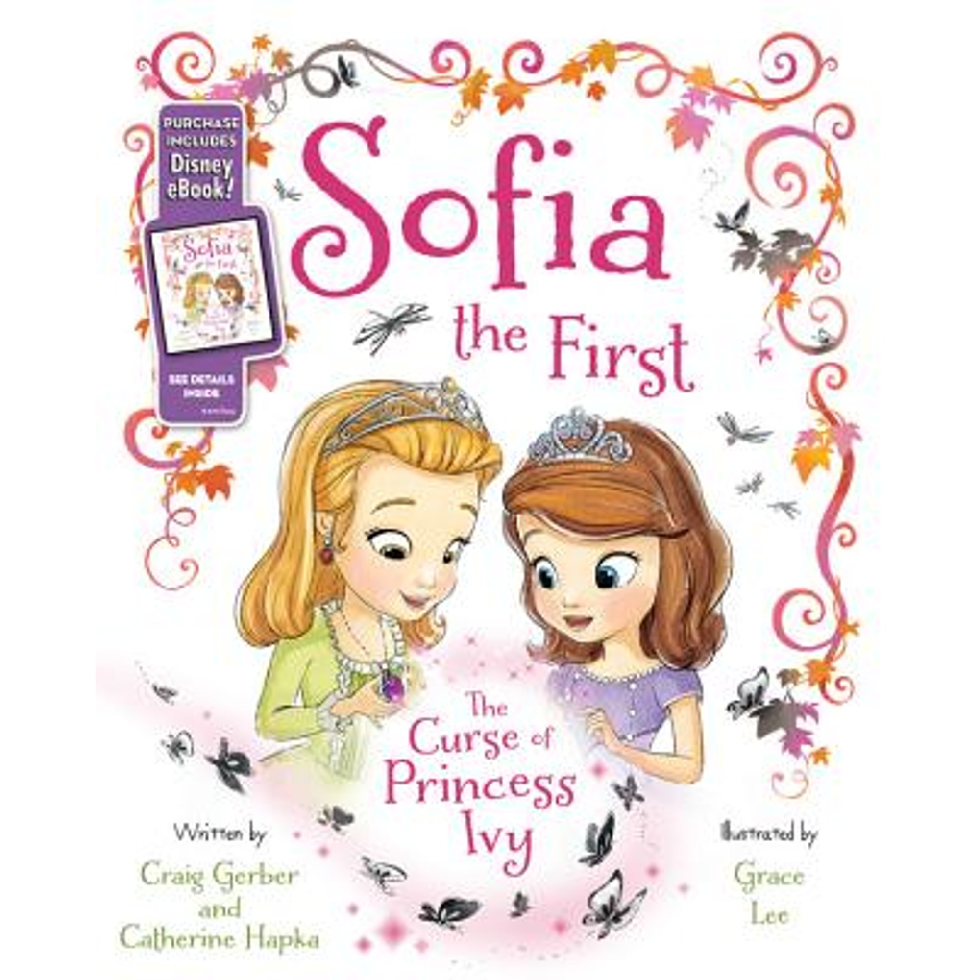 Pre-Owned Sofia the First The Curse of Princess Ivy: Purchase Includes Disney eBook! Hardcover Books, Craig Gerber, Catherine Hapka