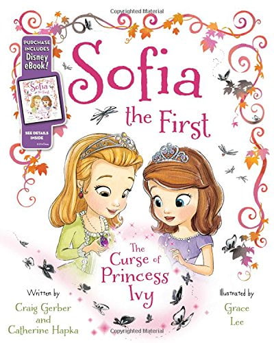 Pre-Owned Sofia the First The Curse of Princess Ivy: Purchase Includes Disney eBook! Hardcover Books, Craig Gerber, Catherine Hapka