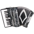 thumbnail image 1 of SofiaMari 26 Key 48 Bass 3 Switches Piano Accordion Grey, 1 of 3