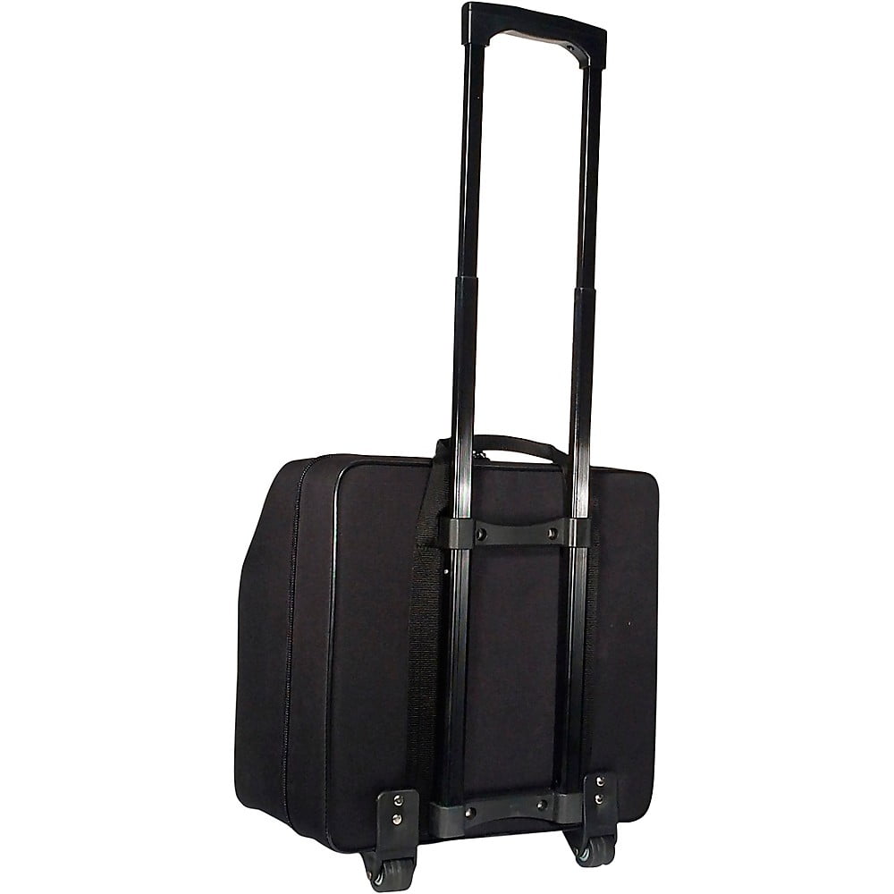 SofiaMari Trolly Accordion Case with Telescopic Handle