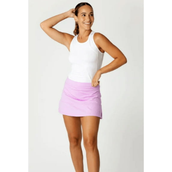 Sofibella Women's 13" Panel Tennis Skort - UV Color