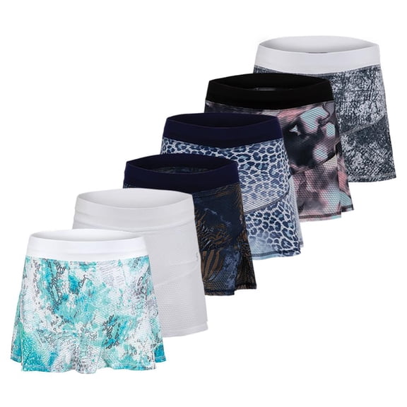 Sofibella Women`s 14 Inch Tennis Skort ( X-Large Abby )