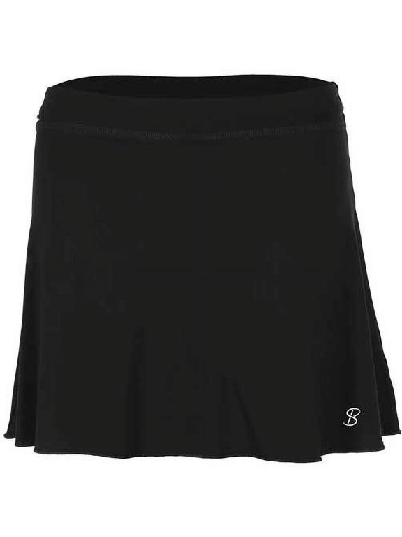 UV Staples 14 in Womens Tennis Skirt - Black/XL
