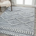 thumbnail image 1 of JONATHAN Y SANTA THERESA 5 x 8 Area Rug, Sofie Moroccan Trellis - Gray/Cream, SNT102A-5, 1 of 8