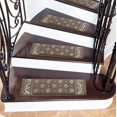 thumbnail image 1 of Sofihas Brown Stair Treads, Non Slip Stair Treads, Set of 13, Daffodil, 1 of 9