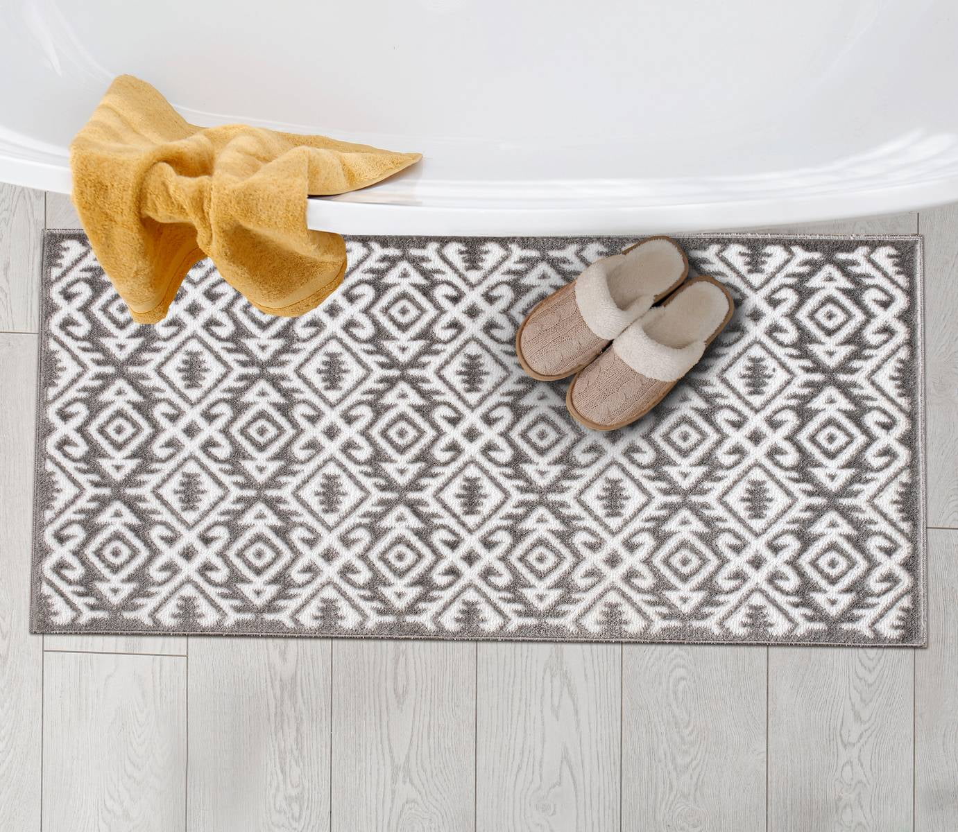 Sofihas Kitchen Rugs Set [2 PCS] Absorbent, NonSlip Throw Rugs and