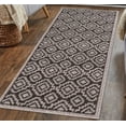 thumbnail image 1 of Sofihas Modern Floral Design Door Mat Runner Set - 2 Piece Rug Mat Set with Non-Slip, Washable, Entry way Mats in 20x30 and 20x48 Inches. Keep Your Home Clean and Stylish with these Dirt Trappers., 1 of 6