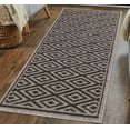 thumbnail image 1 of Sofihas Modern Geometric Design Door Mat Runner Set - 2 Piece Rug Mat Set with Non-Slip, Washable, Entry way Mats in 24x35 and 24x59 Inches. Keep Your Home Clean and Stylish with these Dirt Trappers., 1 of 5
